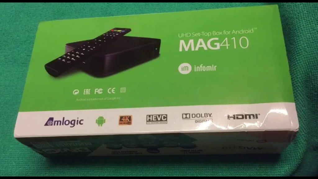 best android tv box mag 410